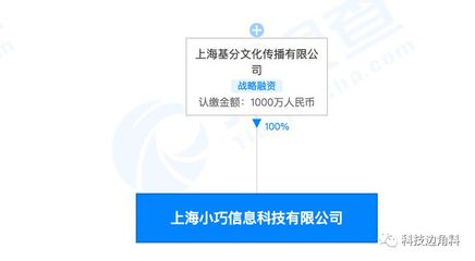 趣头条全资入股上海小巧信息科技公司